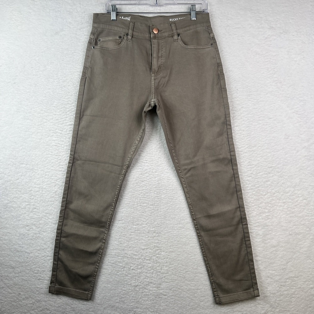 Mugsy Bucks Tapered Jeans Men's 31x32 Gray Stretch